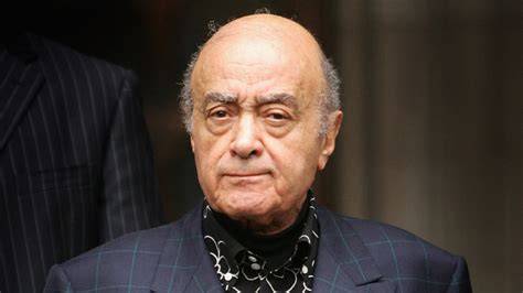 Former Harrods owner Mohamed Al Fayed, whose son died in .